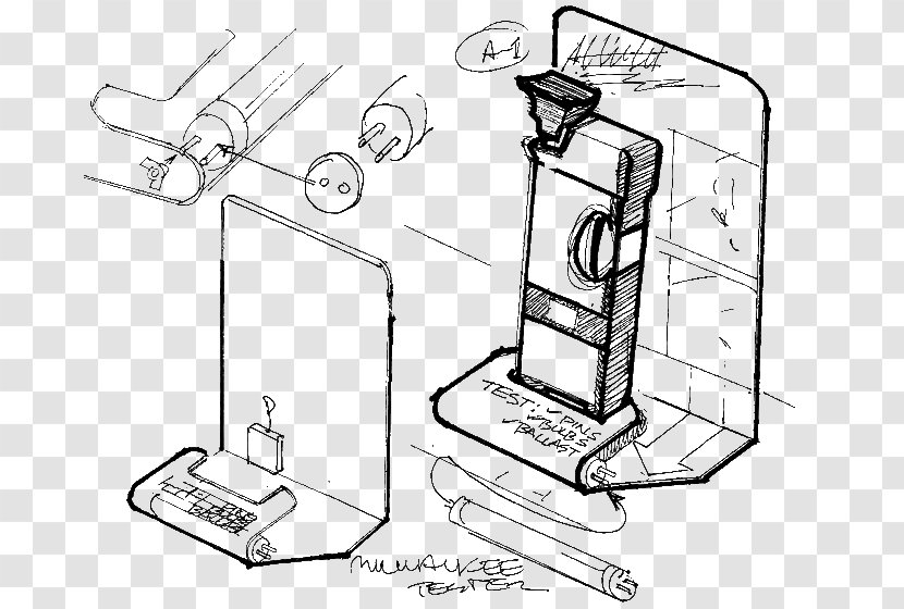 Point Of Sale Display Marketing Merchandising Sketch - Door Handle - Creative Steps Transparent PNG