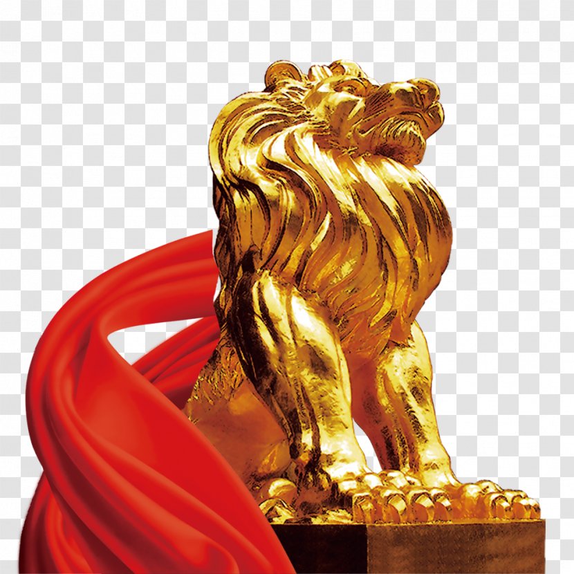 Lion Download Information Software - Big Cats - Golden Transparent PNG