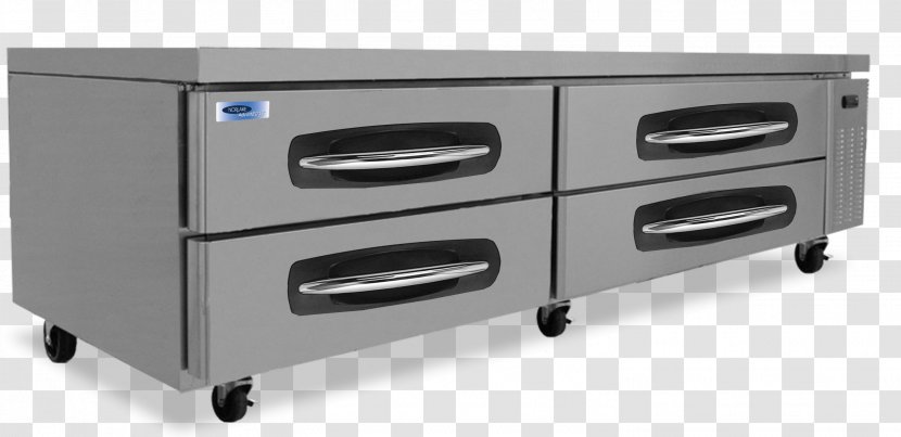 Drawer Refrigeration Chef Refrigerator Countertop - Foodservice Transparent PNG