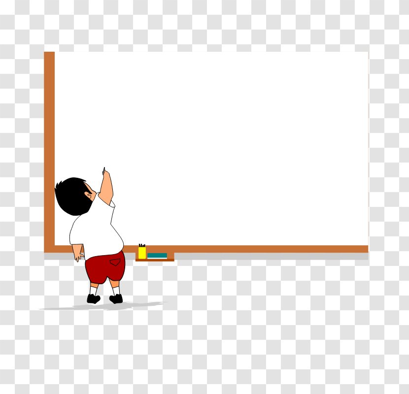 Student Blackboard Writing Middle School - Child - Pictures Of People Transparent PNG