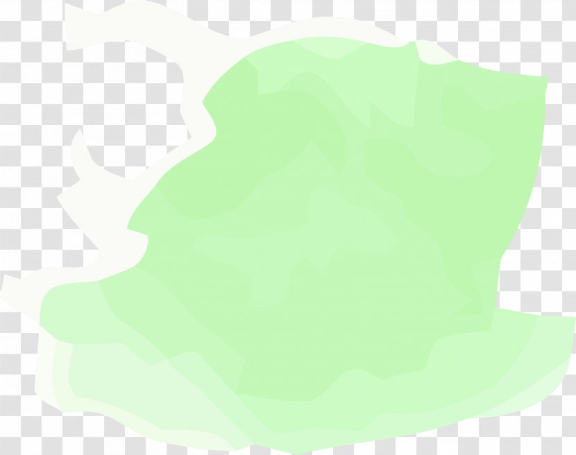 Green Leaf Pattern - Hand Painted Watercolor Graffiti Transparent PNG