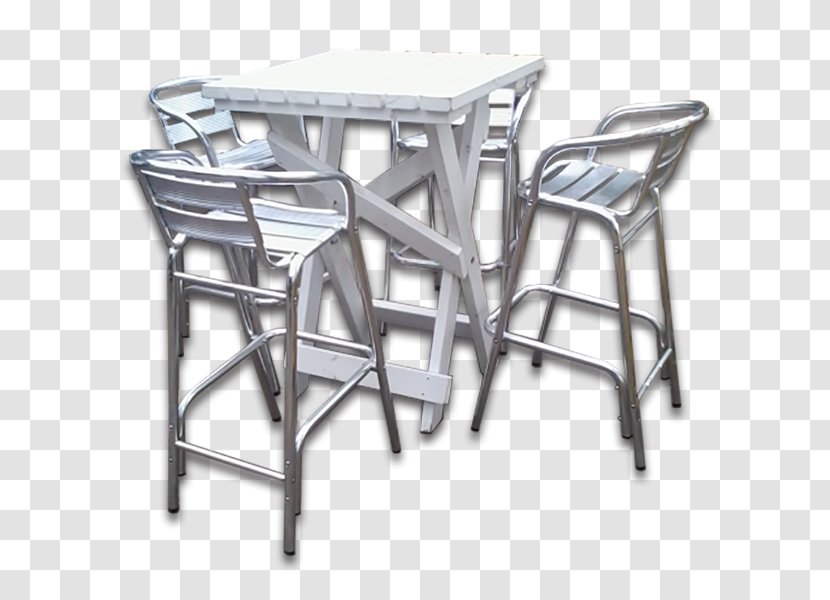 Table Chair Steel - Metal Transparent PNG