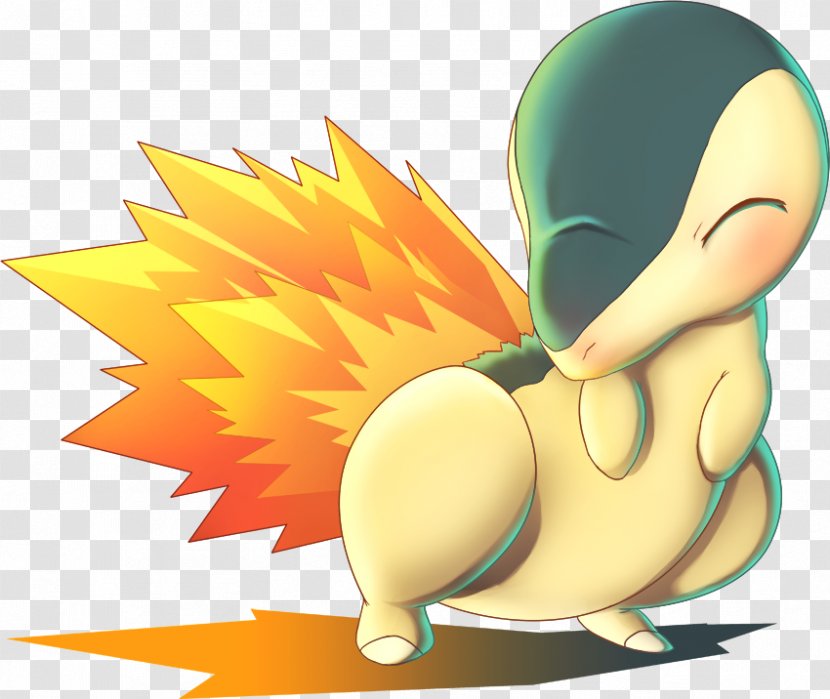 Pokémon Gold And Silver HeartGold SoulSilver Ash Ketchum Cyndaquil - Beak - Bird Transparent PNG