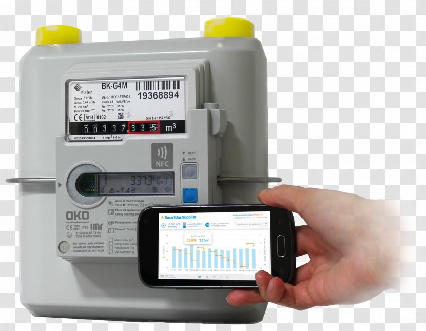 Gas Meter Telemetry Regulator Pressure - Data - Logger Transparent PNG