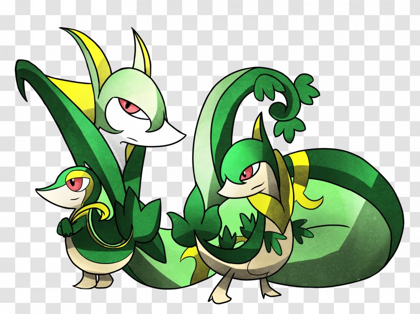 Pokémon GO Pokemon Black & White 2 And Snivy Servine - Mythical Creature - Go Transparent PNG