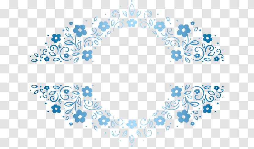 Blue Design Motif Porcelain White - Decorations Transparent PNG