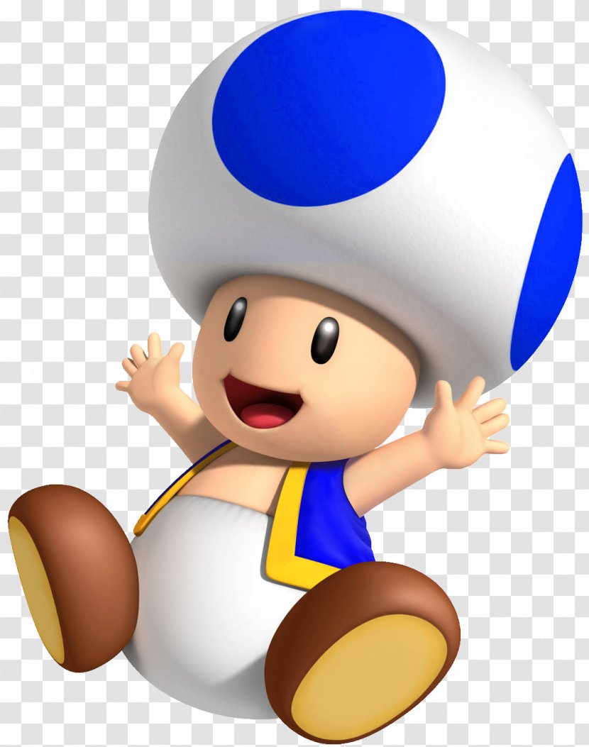 New Super Mario Bros. Wii Toad - Material Transparent PNG