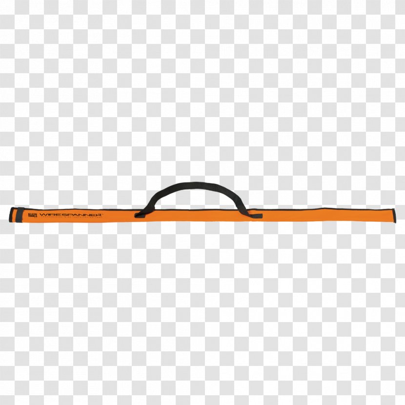 Line Font - Orange - Carrying Tools Transparent PNG