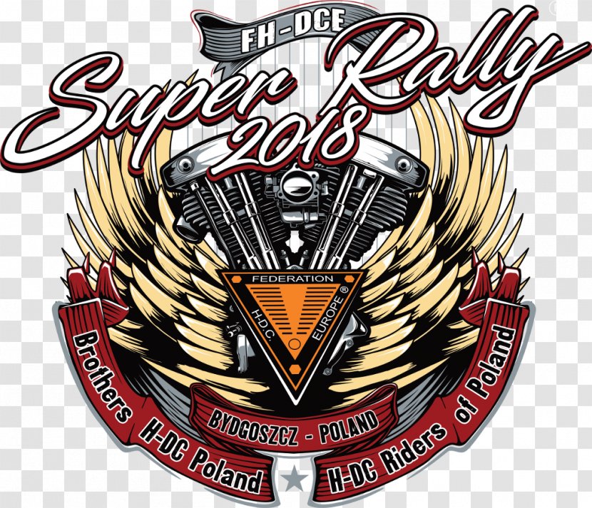 Fh-dce Harley-Davidson Motorcycle Rallying Myślęcinek - 2017 Transparent PNG