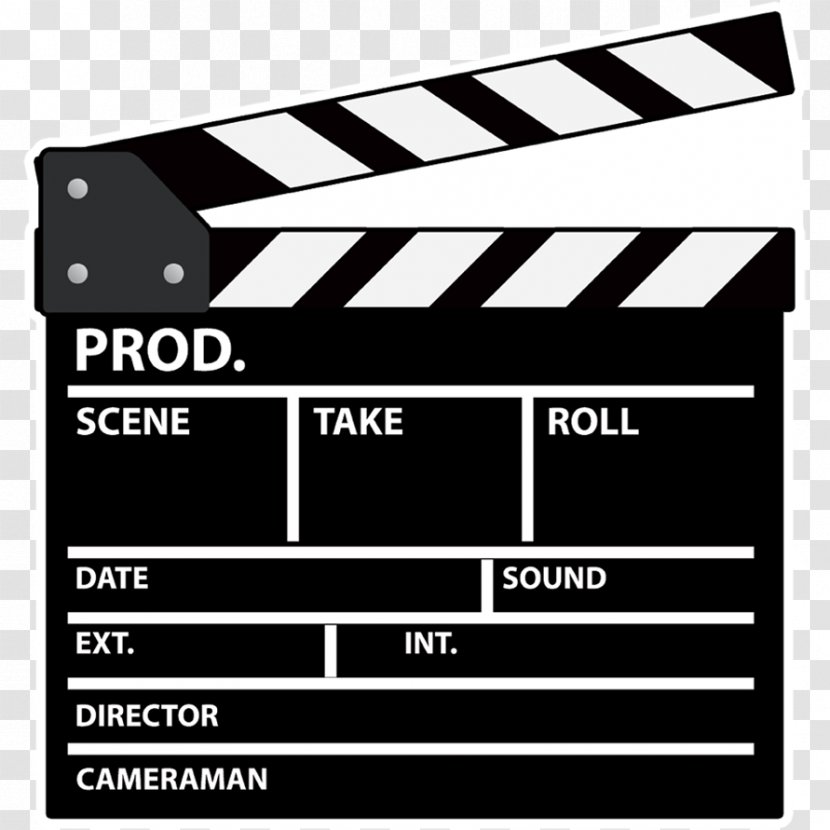 Clapperboard Film Director Photography - Camera Operator - Directors Board Transparent PNG