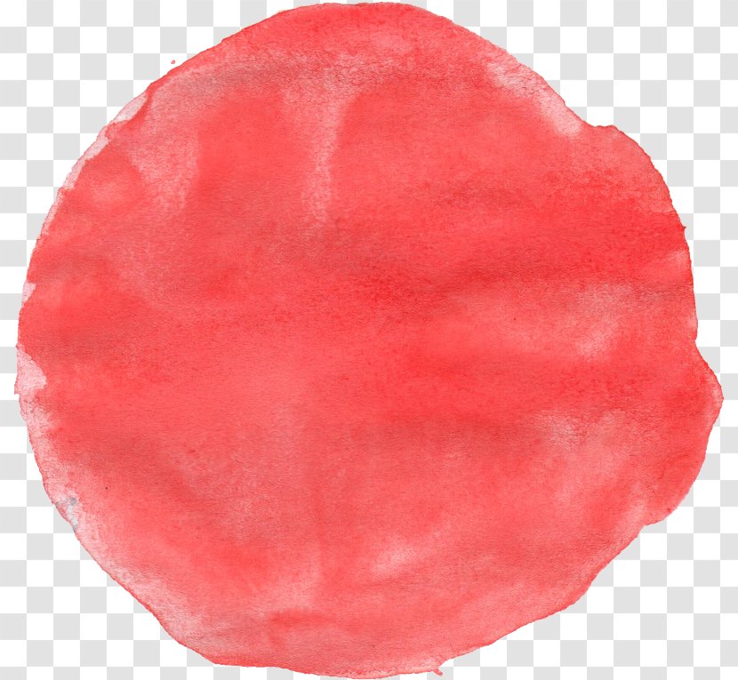 RED.M - Petal - Flower Circle Watercolor Transparent PNG