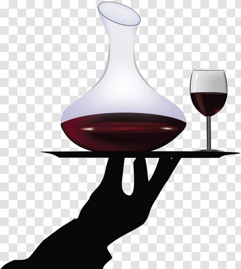 Red Wine Beer Champagne Glass - Tableware - The Hands Of Transparent PNG