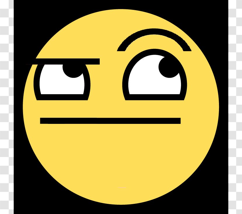 T-shirt Smiley Emoticon Clip Art - Wiki - Epic Face Pic Transparent PNG