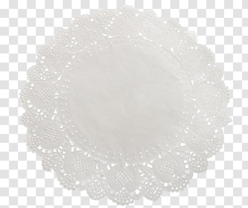 Paper Doily Place Mats Textile - Linens - White Lace Transparent PNG