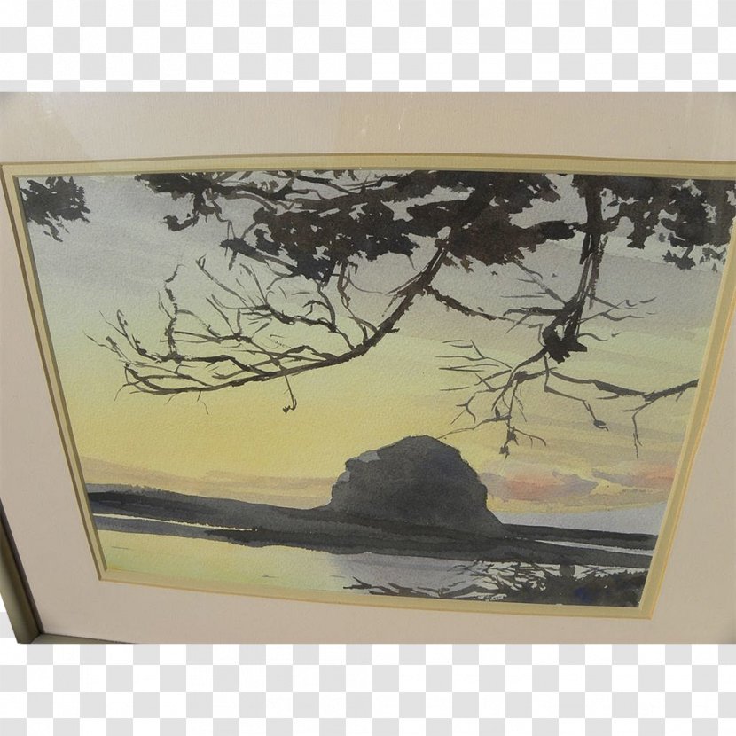 Watercolor Painting Picture Frames Modern Art - Paint Transparent PNG