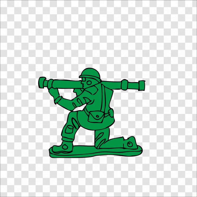 Cartoon Soldier Illustration - Fictional Character - Soldiers Transparent PNG