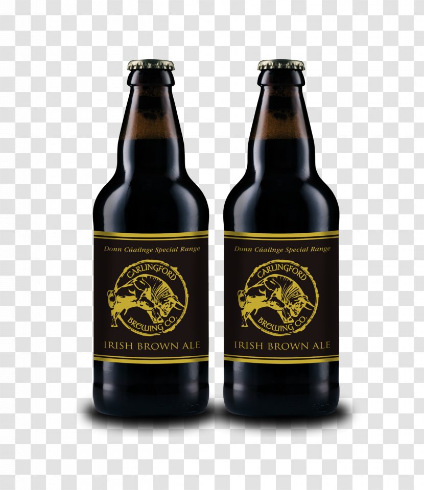 Beer Bottle Stout Irish Red Ale - Carlingford County Louth Transparent PNG