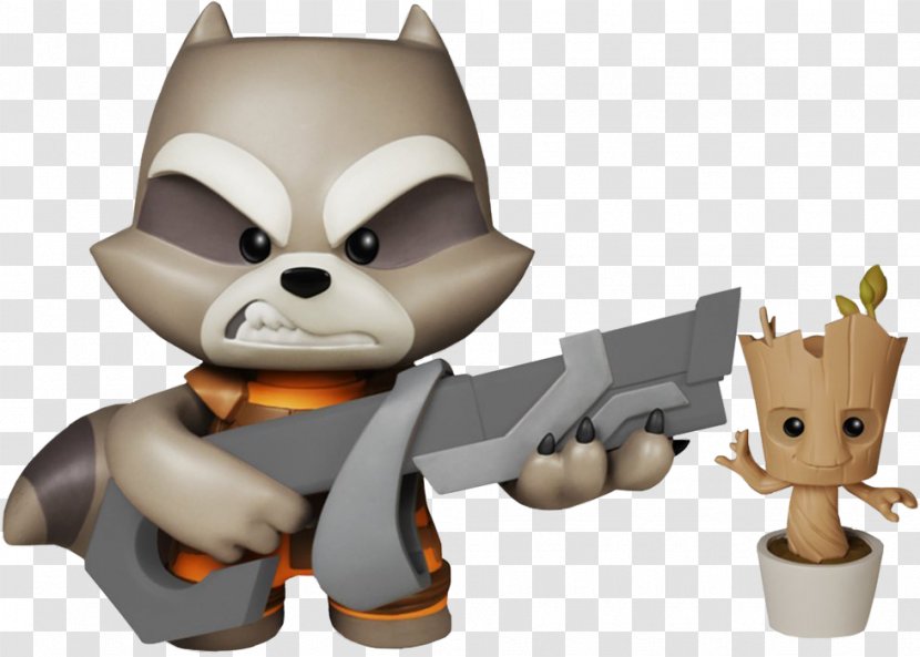 Rocket Raccoon Groot San Diego Comic-Con Funko Action & Toy Figures - Guardians Of The Galaxy Transparent PNG