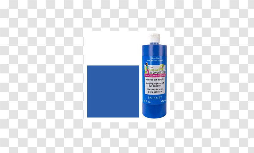 Cobalt Blue Solvent In Chemical Reactions - Acrylic Paint Transparent PNG