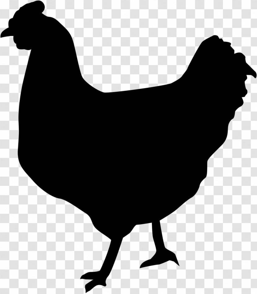 Chicken Nugget Poultry Rooster Clip Art - Silhouette Transparent PNG