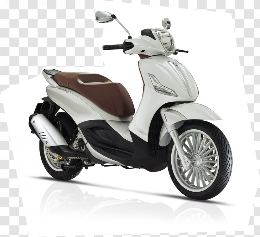 Piaggio Beverly Scooter Vespa GTS Motorcycle - MOTO Transparent PNG