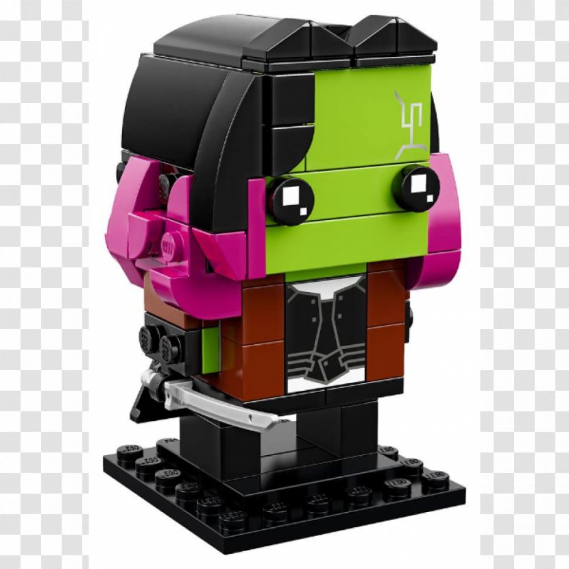 Gamora Lego Marvel Super Heroes BrickHeadz Games - Toy Transparent PNG
