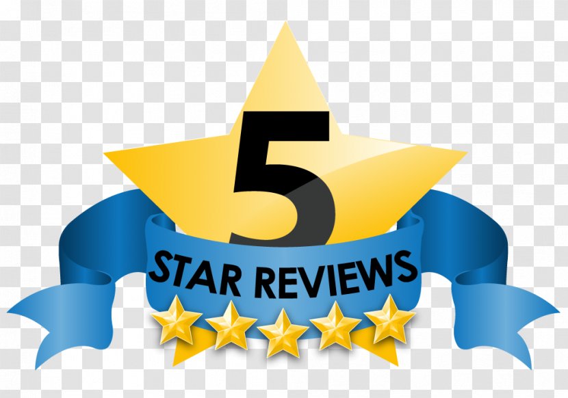 Review 5 Star Yelp Service Customer - Brand - Five Cliparts Transparent PNG
