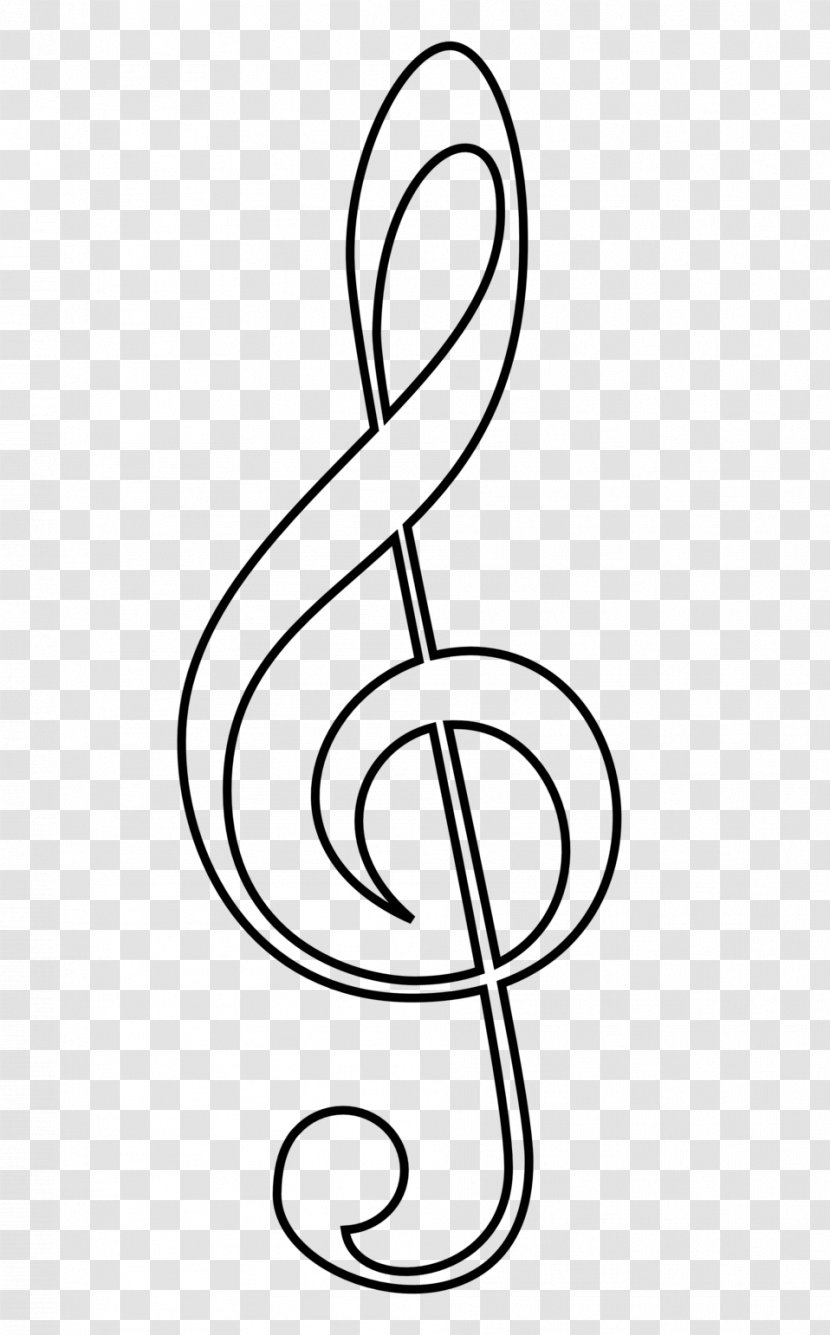 Clef Musical Note Treble Coloring Book - Watercolor - Bass Transparent PNG