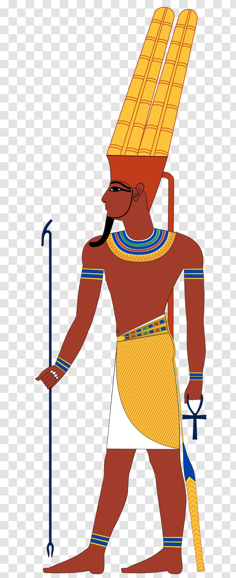 Ancient Egyptian Deities New Kingdom Of Egypt Amun Deity - Khonsu - Gods Transparent PNG