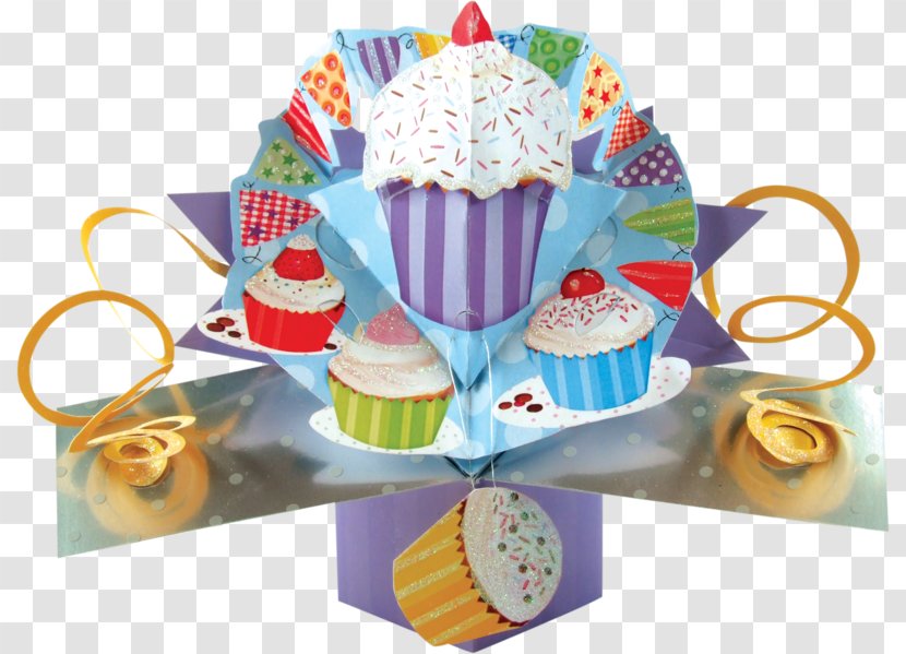 Paper Greeting & Note Cards Birthday Pop-up Ad Cupcake - Cup Transparent PNG