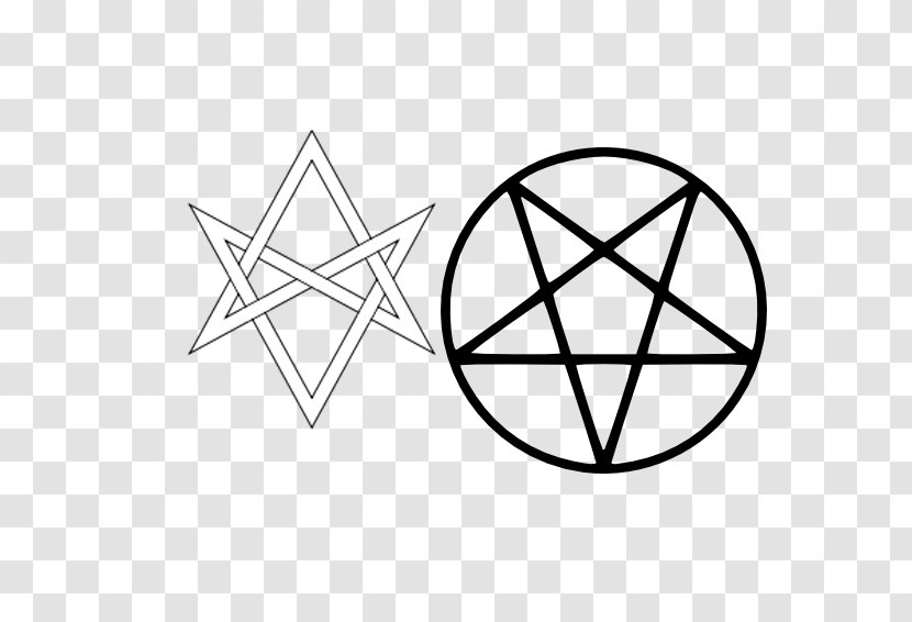 Satanism Pentagram Church Of Satan Devil - Line Art Transparent PNG