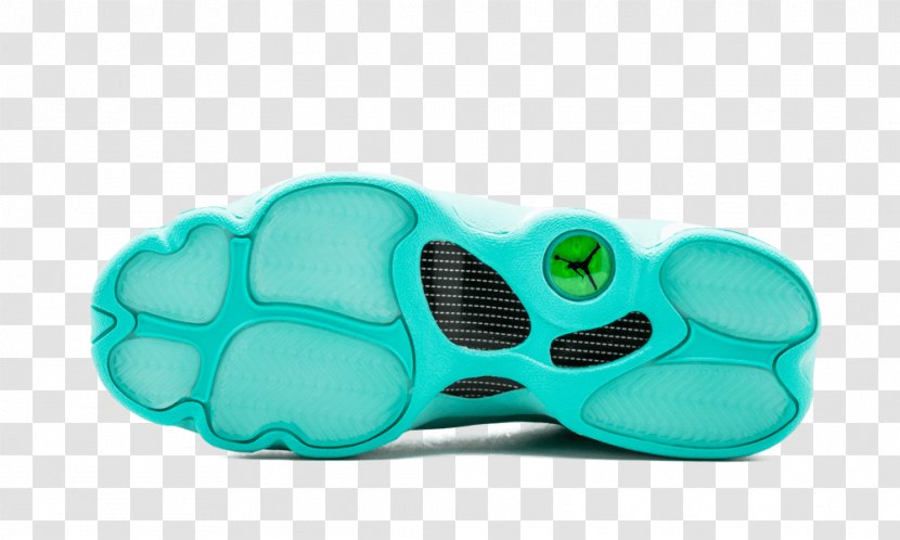 Air Jordan Shoe Sneakers Tiffany Blue - Walking Transparent PNG