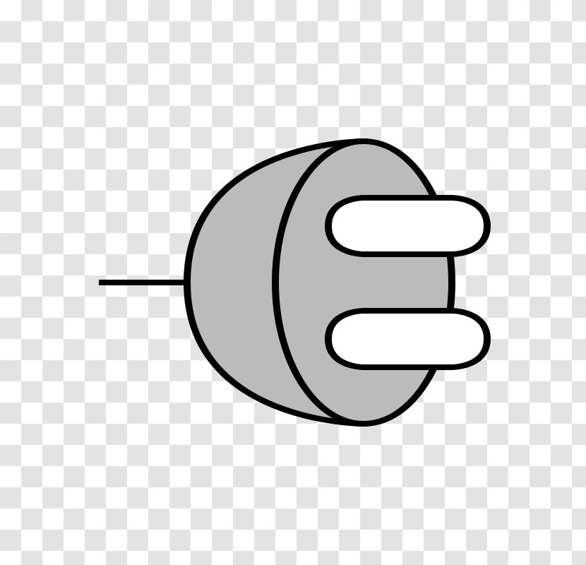 Clip Art Thumb Line Cartoon Leaf - Point - Uk Plug Socket Transparent PNG