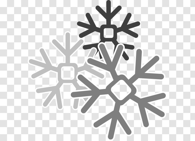 Snowflake Cartoon Drawing Clip Art - Symbol - Snowflakes Transparent PNG