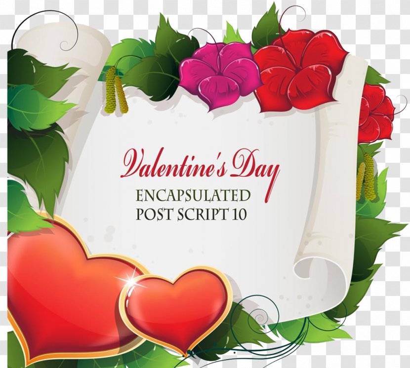 Parchment Flower Photography Royalty-free Illustration - Love Flowers Decorative Card Transparent PNG