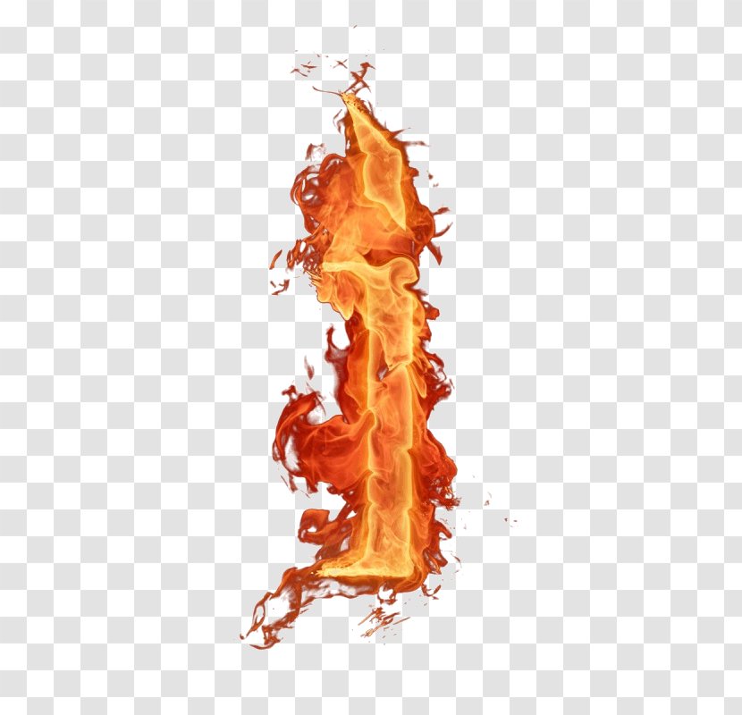 Flame Letter Fire Alphabet - All Caps Transparent PNG
