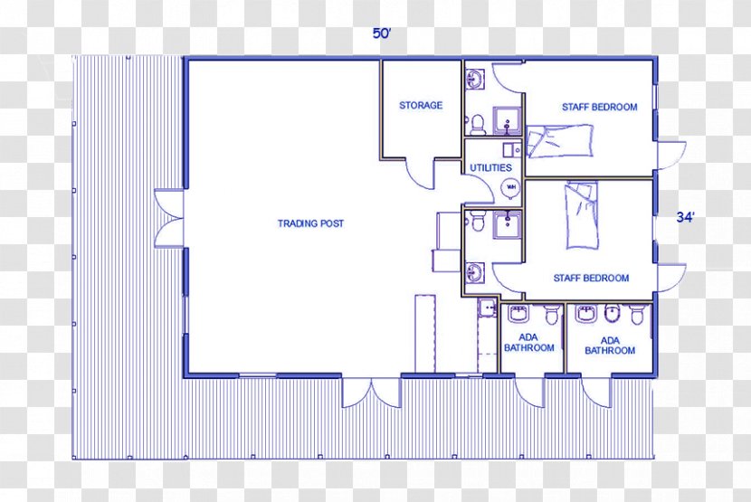 Floor Plan Line Angle - Area Transparent PNG