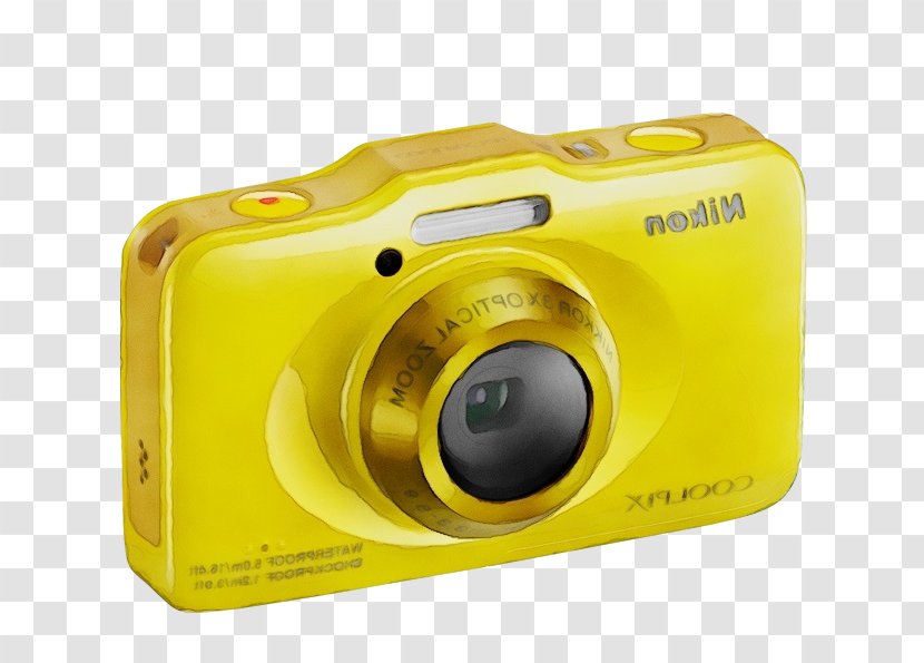 Camera Lens - Yellow - Material Property Flash Transparent PNG