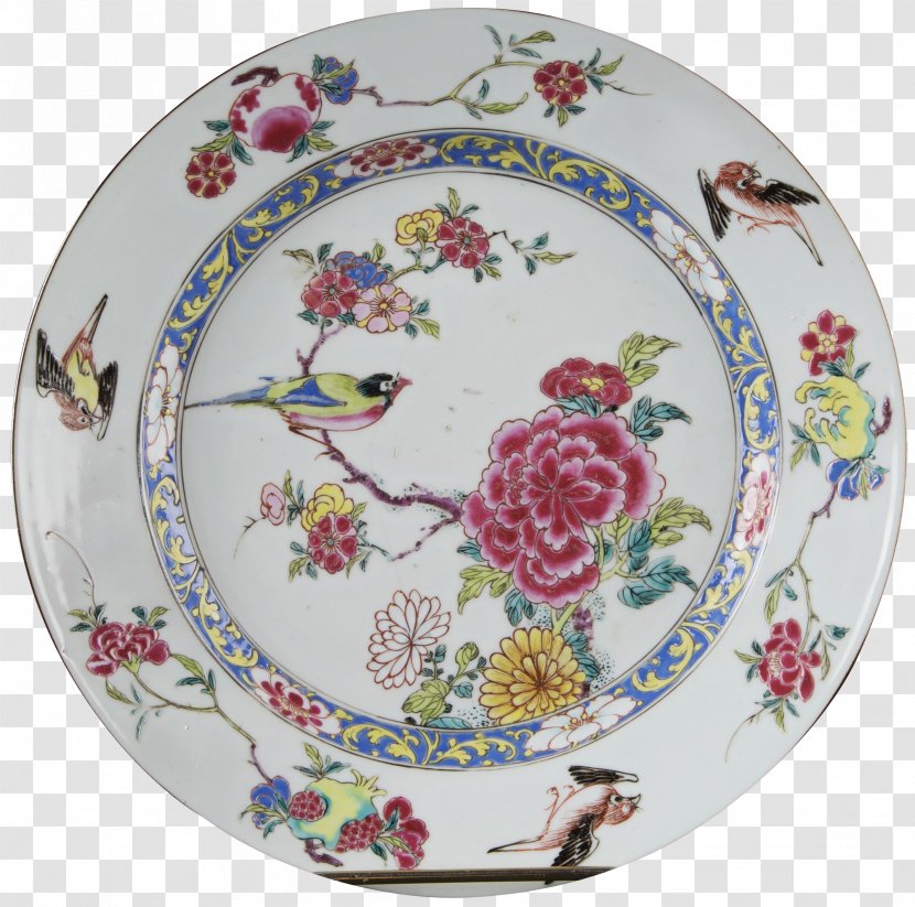 Chinese Export Porcelain Plate Ceramics - Kakiemon Transparent PNG