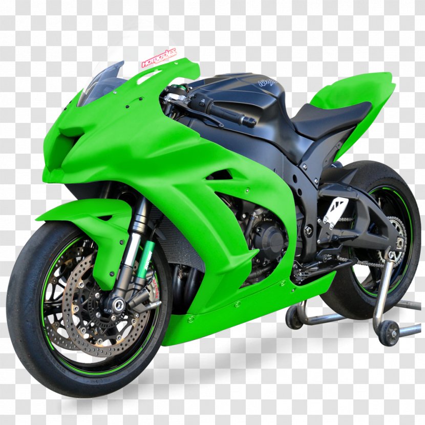 Motorcycle Fairings Kawasaki Tomcat ZX-10 Ninja ZX-10R - Motor Vehicle Transparent PNG