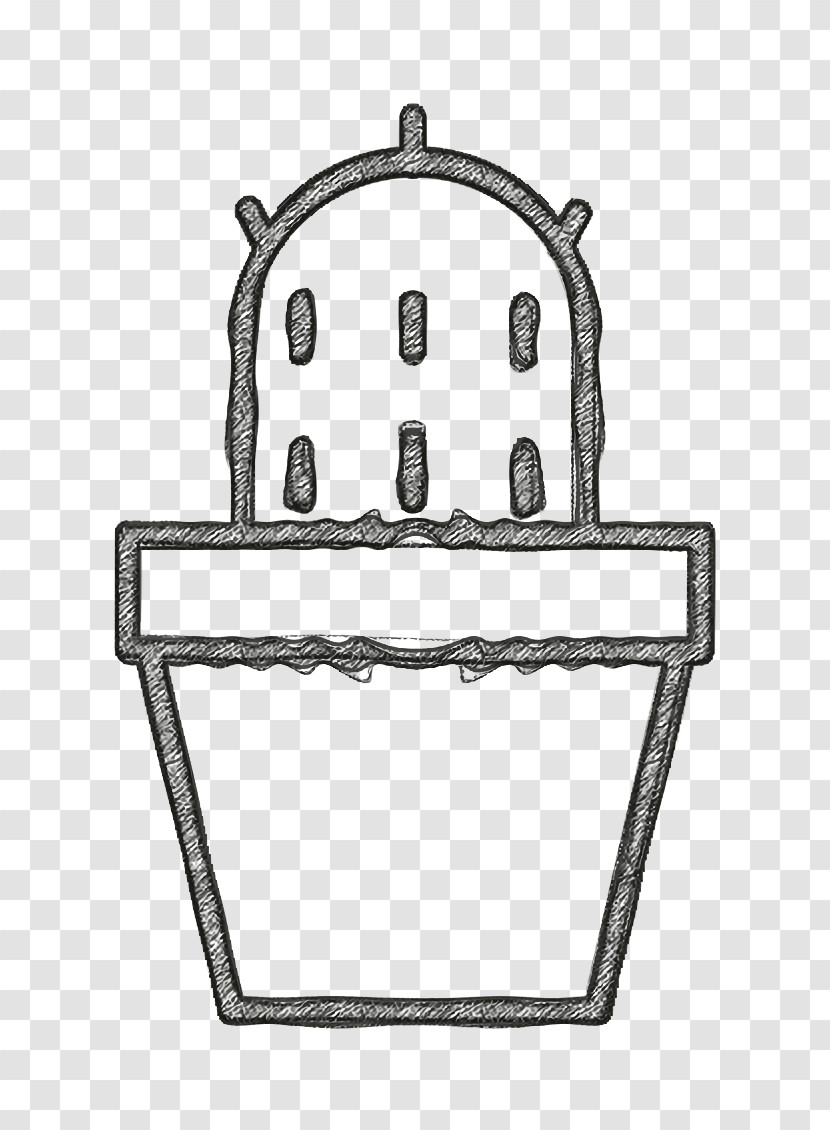 Cactus Icon Interiors Icon Transparent PNG