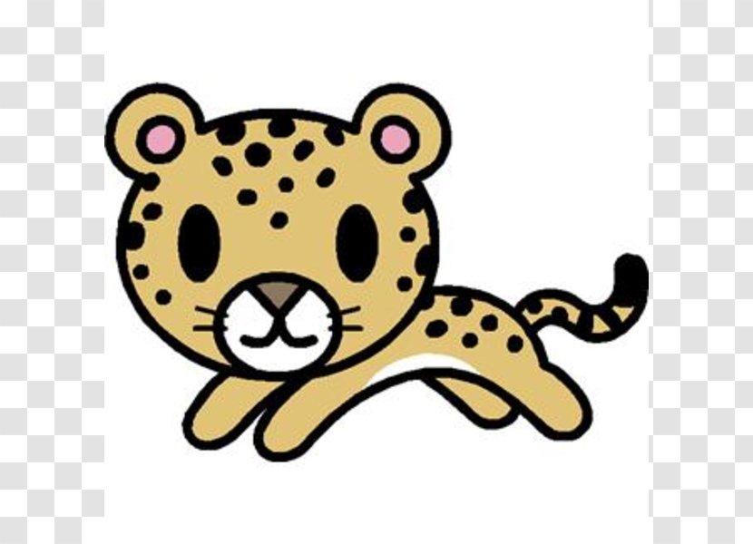 Cheetah Amur Leopard Jaguar Tiger Clip Art - Cartoon - Head Cliparts Transparent PNG