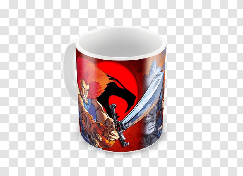 Coffee Cup Mug ThunderCats Font - Tableware Transparent PNG