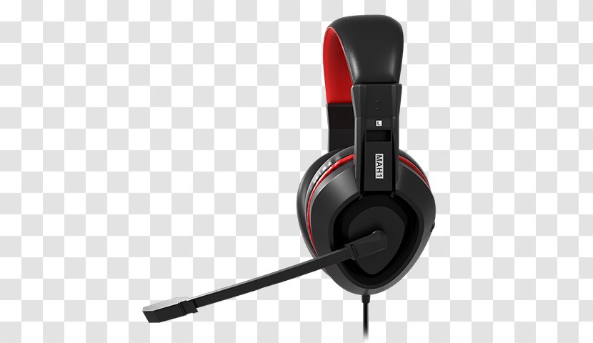 Headphones Gaming Headset With Microphone Tacens 7.1 Surround USB + 40 Mm Neodi Ultra Bass 32Ω 15 MW Black Audio Sound Active Noise Control - Anima Mars Mh0 - Noisecancelling Transparent PNG