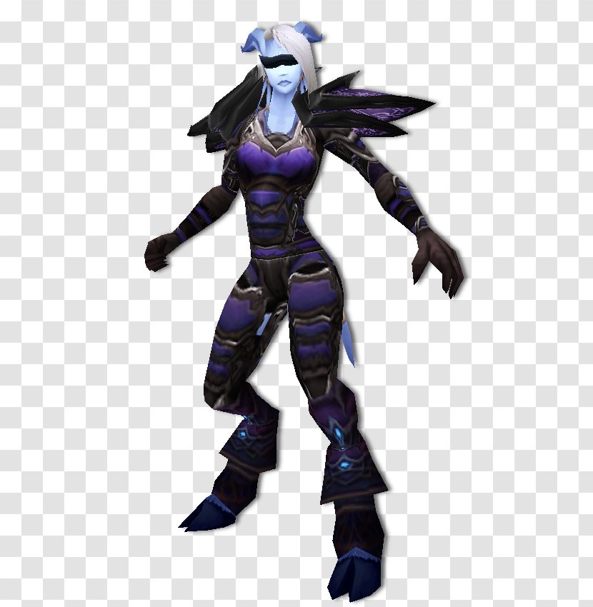 World Of Warcraft Draenei Art Worgen Purple - Costume Transparent PNG