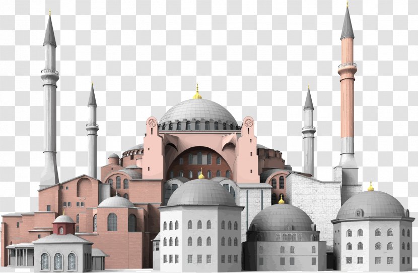 Hagia Sophia Clip Art - Landmark - Cliparts Transparent PNG
