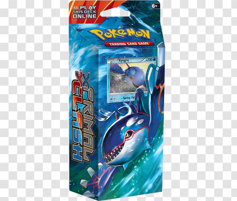 Pokémon X And Y Trading Card Game Playing Collectible - Kyogre - Duskull Pokemon Cards Transparent PNG