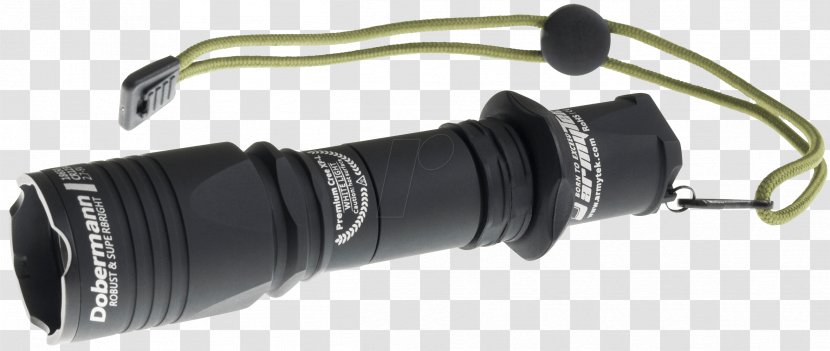 Flashlight Dobermann Armytek Россия Light-emitting Diode - Tactical Light Transparent PNG