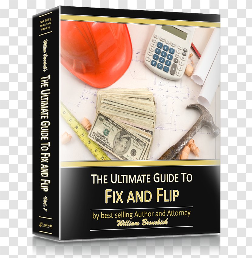 Flipping Properties Real Estate Property Investment - Book - Sales Tag Creative Transparent PNG