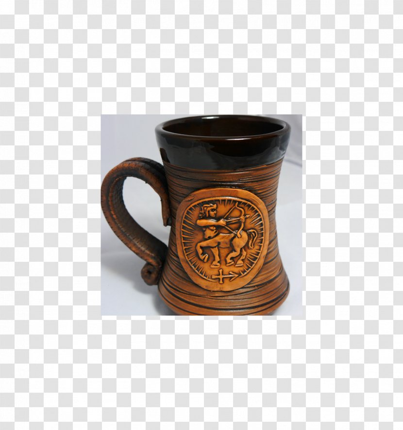 Mug Coffee Cup Ceramic Gift - Glass - Sagittarius Transparent PNG